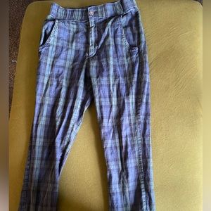 Hollister Plaid Pants
